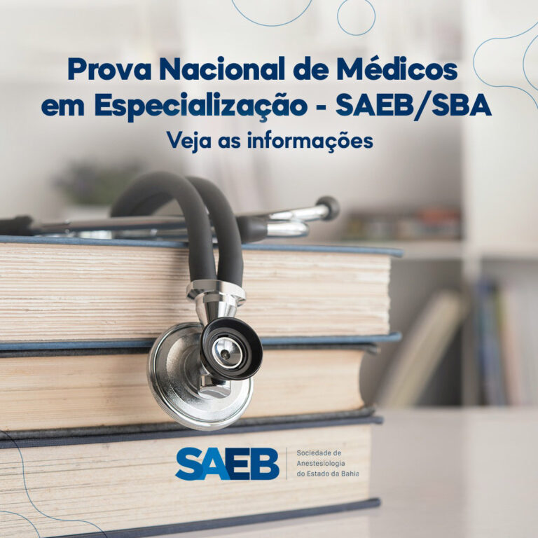 Prova Nacional de Medicos em Especializacao da SAEB SBA 1